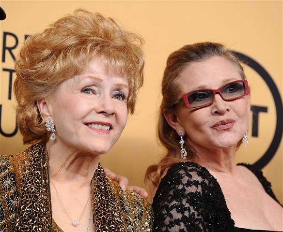 Fallece la actriz Debbie Reynolds, dos días después de morir su hija Carrie Fisher